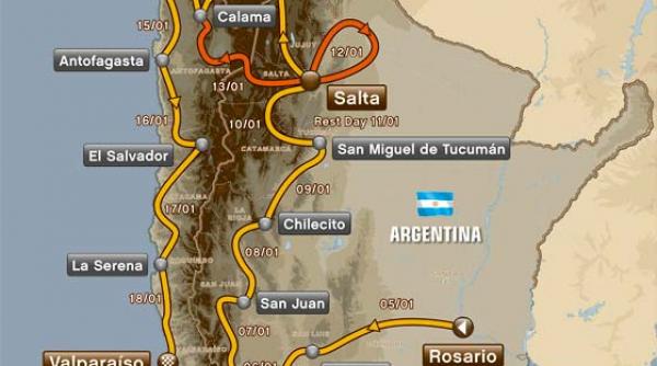 raliul dakar are si dacia duster la start