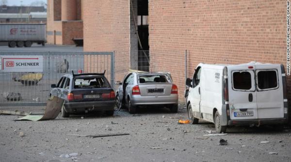 o bomba din al doilea razboi mondial a explodat in mod neasteptat la euskirchen