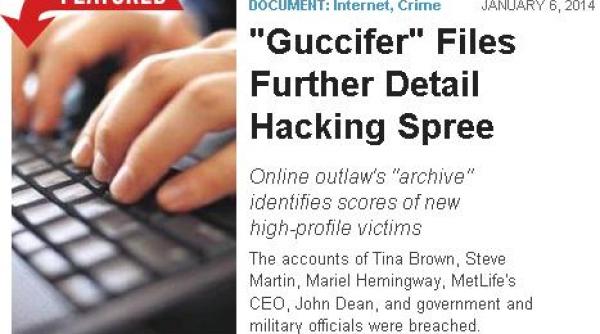 contul de e mail al sefului sri a fost spart faptasul hackerul micul guccifer