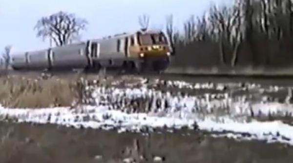 sperietura zdravana mecanicul unui tren intra in panica video