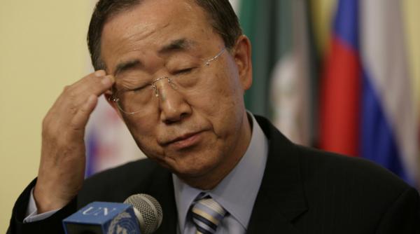 ban ki moon saluta curajul politic pe care l a avut ariel sharon prin retragerea din fasia gaza