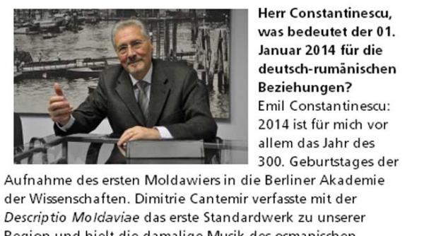emil constantinescu pentru presa germana teama germanilor fata de migratia saraciei din romania este neintemeiata