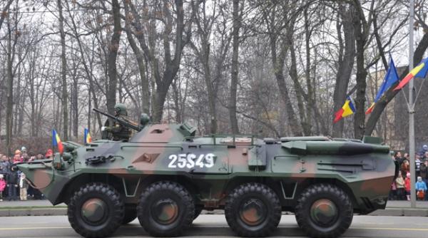 autoamfibie blindata armata deszapezire drumuri autostrada bucuresti pitesti