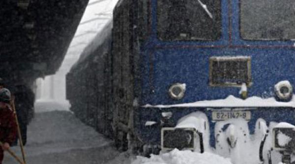 trafic feroviar blocat pe valea prahovei copacii au rupt linia de contact pe ambele fire de circulatie