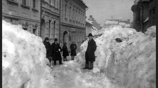 cum aratau buletinele meteo cu 45 de ani in urma nimeni nu era luat prin surprindere de ninsori