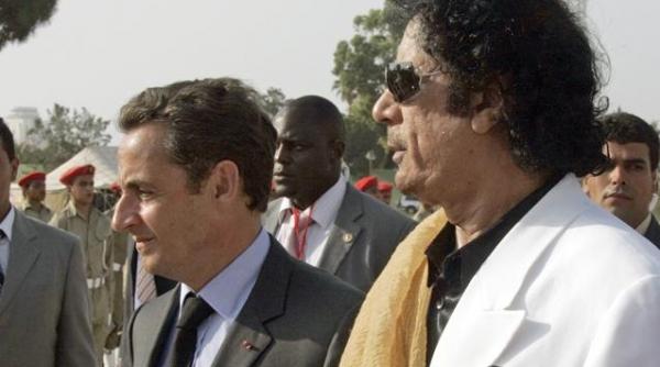 gaddafi intr un interviu pentru france 3 sarkozy are o deficienta mintala gratie mie a ajuns la presedintie
