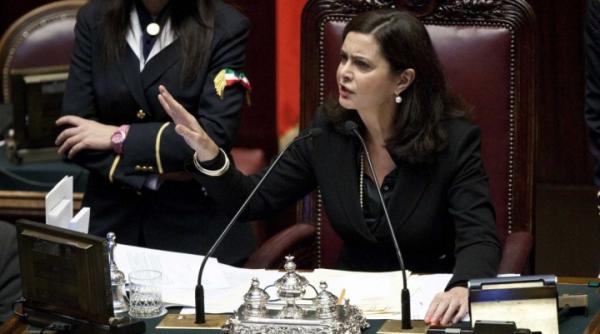 scrisoare de amenintare ce continea un glont adresata presedintei camerei inferioare a parlamentului italian