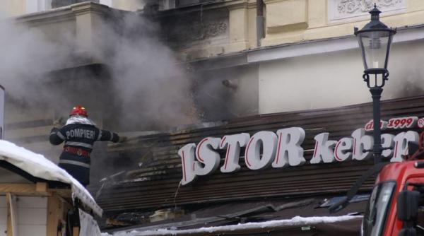 incendiu la dristor kebap din centrul vechi