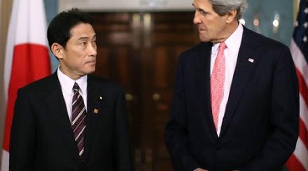 john kerry fumio kishida statele unite japonia conflict china