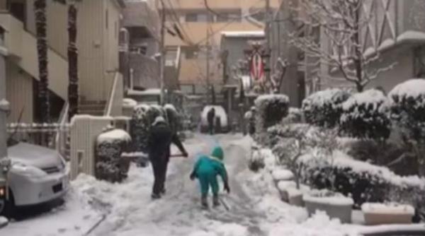 cel putin doi morti si 89 de raniti in japonia in urma unei puternice furtuni de zapada