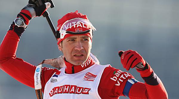 soci 2014 ole einar bjoerndalen a cucerit medalia de aur in proba de sprint la biatlon