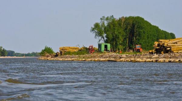 capitanul unei nave bulgaresti cazut in dunare a fost salvat de doi docheri