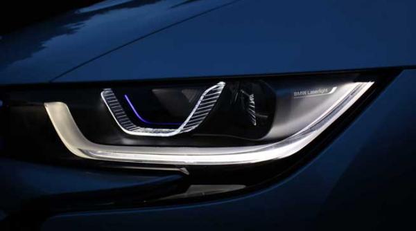 laser frate bmw i8 primeste faruri laser forta fie cu el