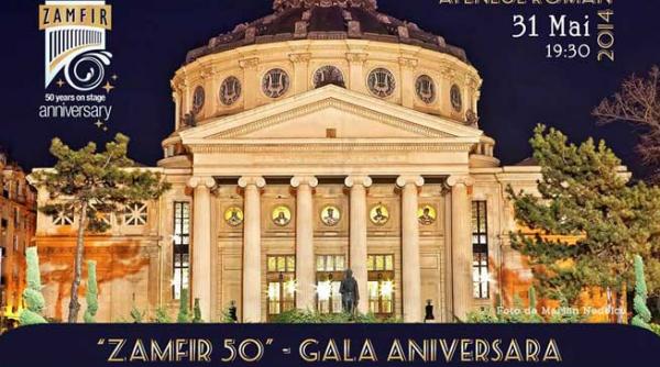 violonistul eugen sarbu invitat de onoare in gala aniversara zamfir 50 de ani pe scena