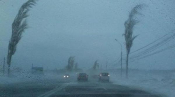 cod galben de vant puternic in sud vestul tarii ce zone sunt afectate