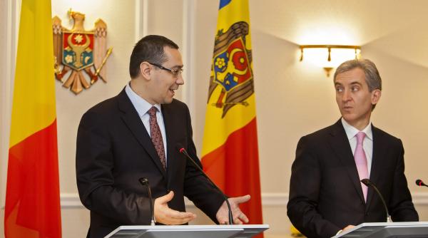 ponta sustinere republica moldova guvernul romaniei