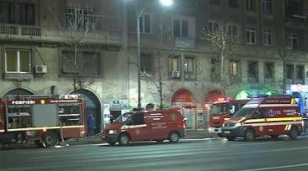 incendiu langa teatrul nottara zece persoane s au intoxicat cu fum