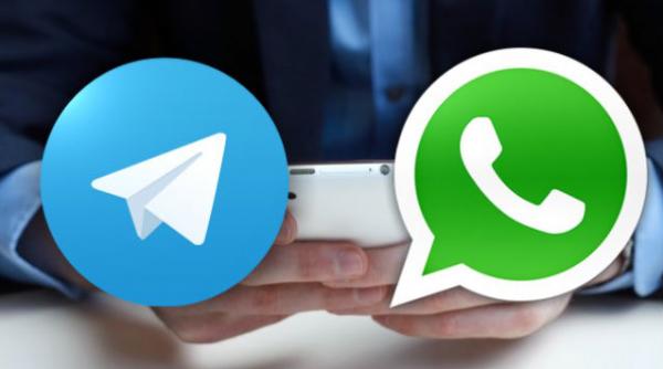 aplicatia whatsapp parasita in favoarea telegram