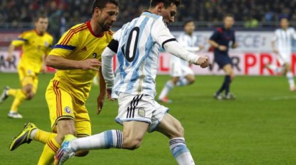 romania argentina 0 0 in meci amical