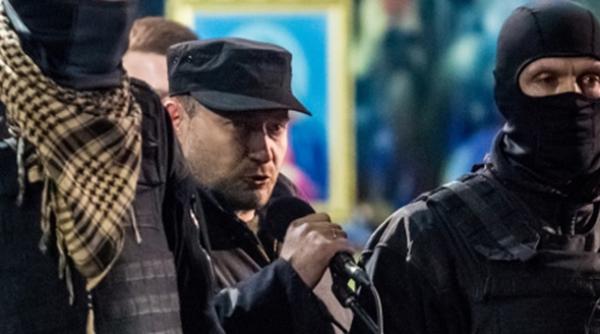 dmitri iaro liderul gruparii radicale din ucraina anun a ca va candida la func ia de ef al statului