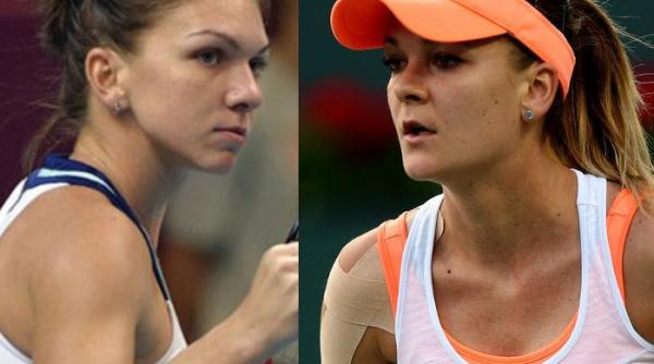 simona halep si a aflat adversara din semifinalele indian wells poloneza agnieszka radwanska