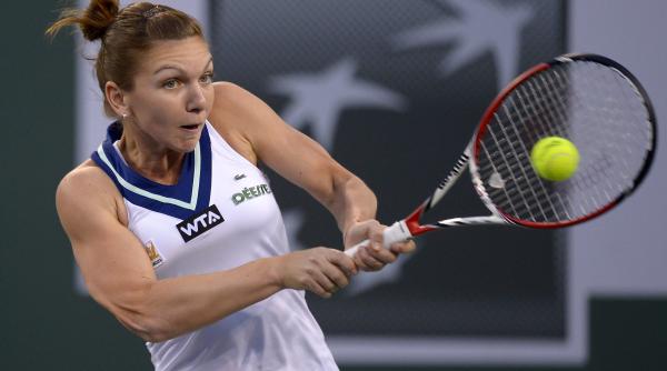 simona halep indian wells infrangere semifinala