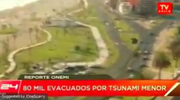 cutremur de 6 7 grade in chile a fost emisa alerta de tsunami video
