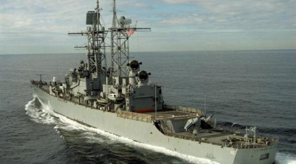 distrugatorul american truxtun incepe exercitiile militare in marea neagra