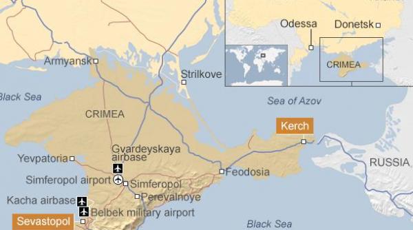 sediul marinei ucrainene din sevastopol ocupat de militiile pro ruse