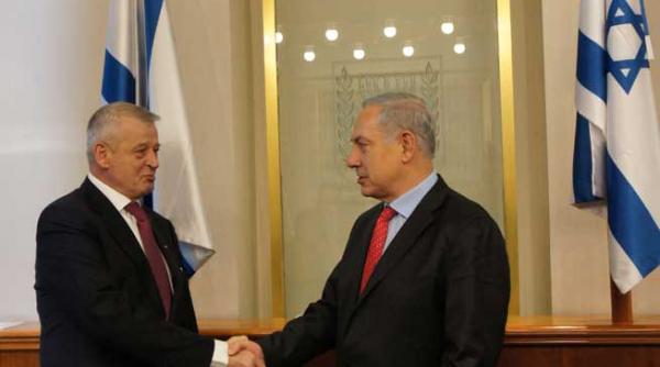 punti catre israel sorin oprescu primit de shimon peres