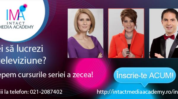 au inceput inscrierile pentru cea de a zecea serie intact media academy