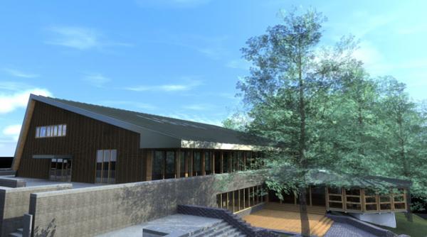 pavilion multicultural in muzeul in aer liber din dumbrava sibiului