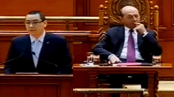ponta si basescu impreuna in parlament la sedinta solemna cu ocazia implinirii a 10 ani de la aderarea la nato live text si video