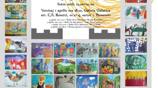 anuala de arta pentru copii work in progress la galateca