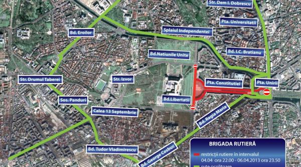 expozitia auto moto siamb restrictioneaza traficul in capitala vezi zonele afectate si rutele ocolitoare