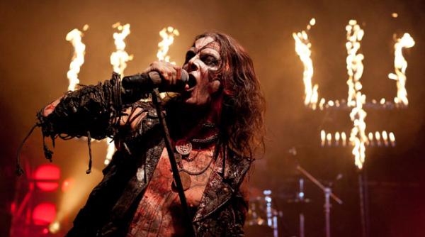 formatia suedeza watain concerteaza in colectiv