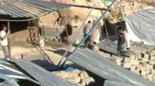 israelul a distrus in cisiordania ocupata mai multe adaposturi finantate de uniunea europeana