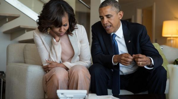 familia prezidentiala americana a castigat 500 000 de dolari anul trecut dar veniturile sunt in scadere