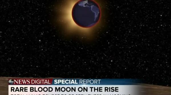 eclipsa totala de luna vizibila din america de nord