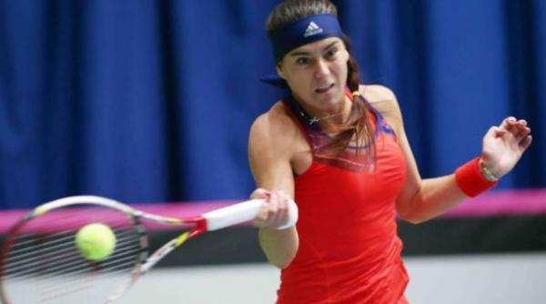 sorana cirstea a invins o pe ana ivanovici romania conduce serbia cu 1 0 in grupa mondiala a fed cup
