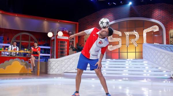 invitatul special al happy show este cel mai bun jucator de fotbal freestyle din lume