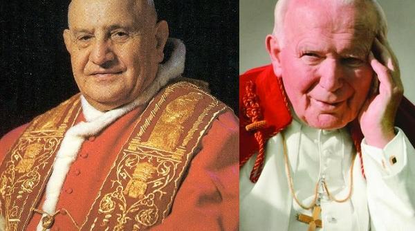 papa ioan al xxiii lea si papa ioan paul al ii lea declara i sfin i duminica de catre papa francisc