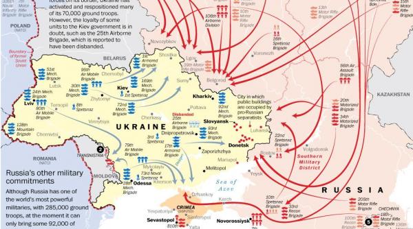 infografic cu pozitionarea trupelor rusesti la granita cu ucraina vezi analiza publicatiei americane washington post
