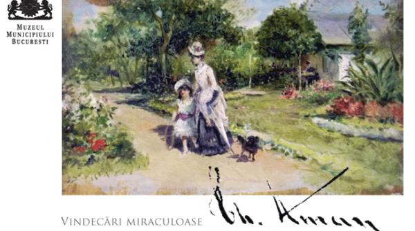 portretul doamnei falcoianu alaturi de 15 schite in oglinda semnate de theodor aman expuse pentru prima oara