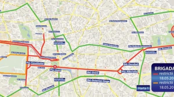semimaratonul international restrictioneaza duminica circulatia in capitala vezi rutele ocolitoare