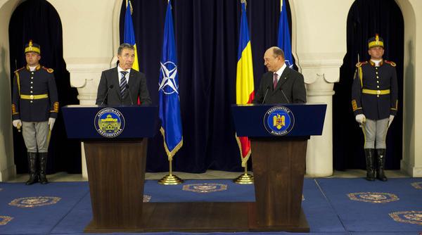 secretarul general al nato romania nu este singura a inceput basescu obiectivul nostru este consolidarea nivelului de securitate pe flancul de est live text