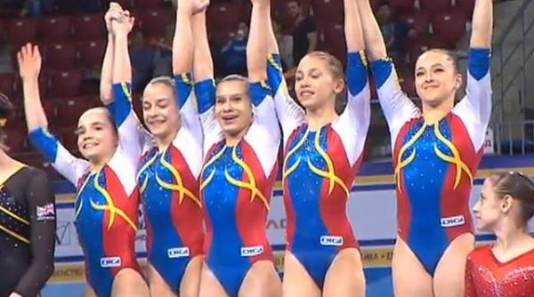 romania aur gimnastica europa