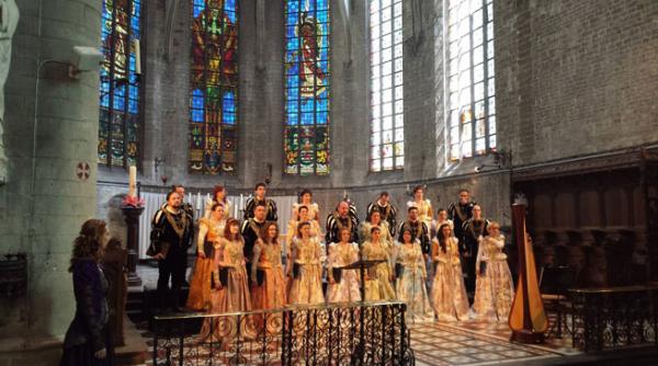 corul national de camera madrigal concert cu casa inchisa la bruxelles