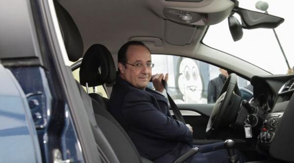 presedintele frantei a condus 10 ore pentru a putea vota