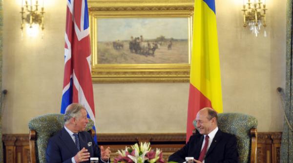 basescu se intalneste sambata cu printul charles la palatul cotroceni